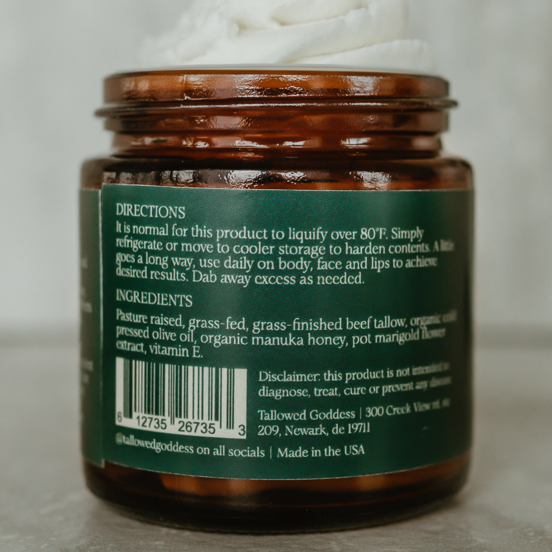 Deodorized Tallow Moisturizer